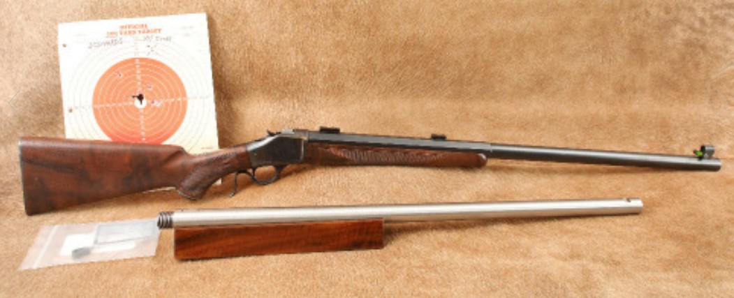 Browning 1885 High Wall BPCR Rifle 001