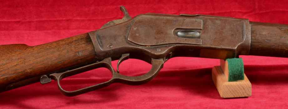 Wyoming Armory Firearms Restorations - Winchester 1873 Lever Action Rifle Before