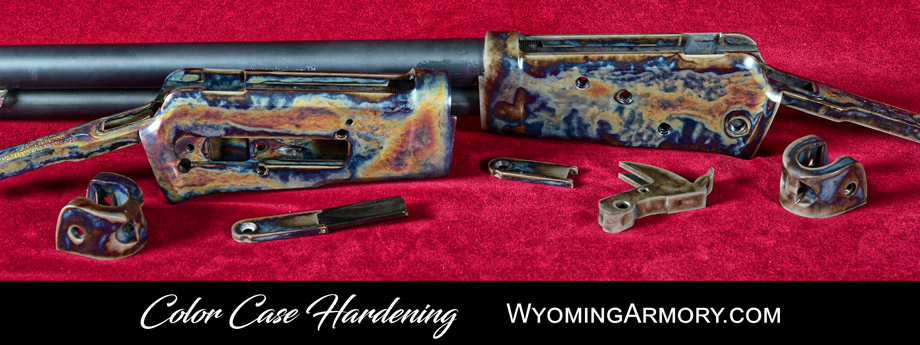 Color Case Hardening by Wyoming Armory Winchester 1885 Rifle and Parts