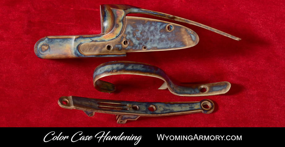 Color Case Hardening by Wyoming Armory Automatic Pistol Slide and Frame