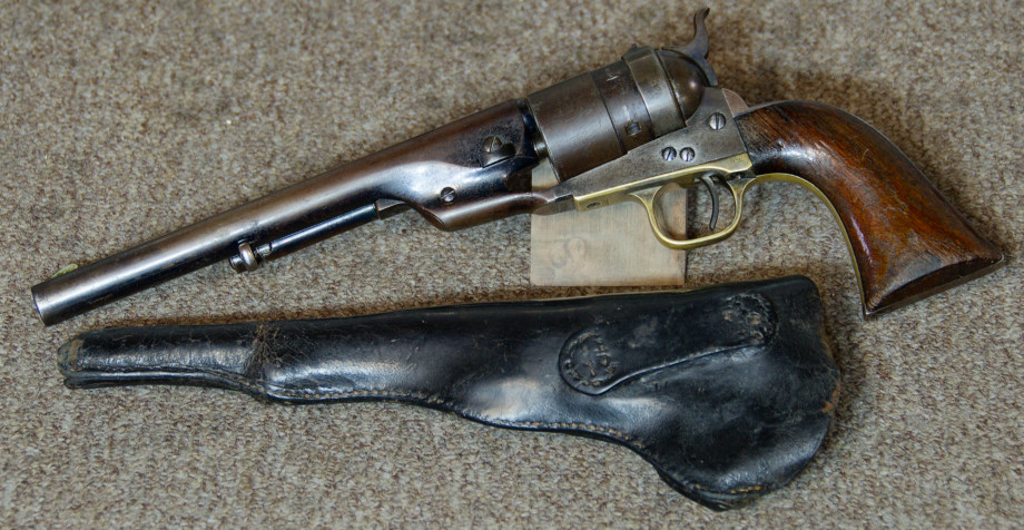 Colt 1860 First Model Richards Converted Percussion For Sale at Wyoming Armory 002