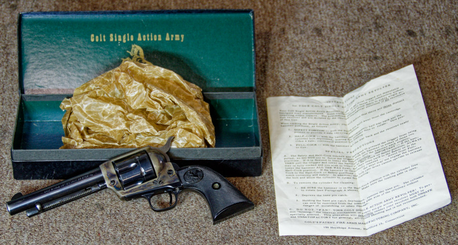 Colt Single Action Army Pistol For Sale at Wyoming Armory 02
