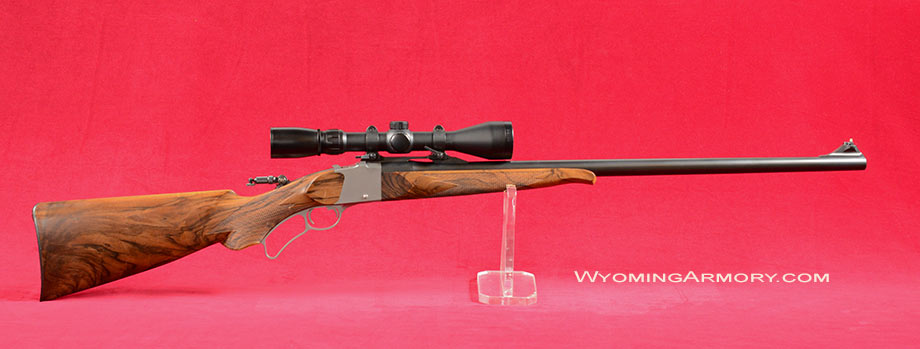 Miller Model F - Farrow 348 Winchester Rifle For Sale Wyoming Armory Image 2
