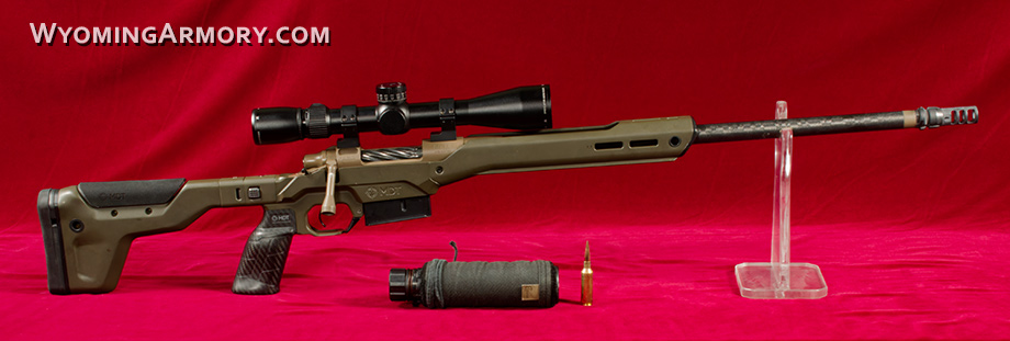 Wyoming Armory Custom Davis Bolt Action Rifle 7mm Remington Short Action Ultra Mag 01