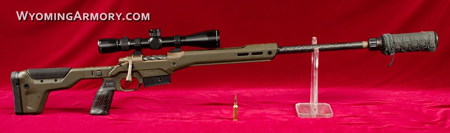 Custom Davis Bolt Action Rifle 7mm Remington Short Action Ultra Mag Wyoming Armory 02